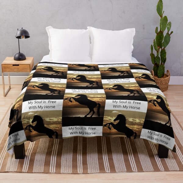 Item preview, My Soul Is Free With My Horse designed and sold by Artbyme12.