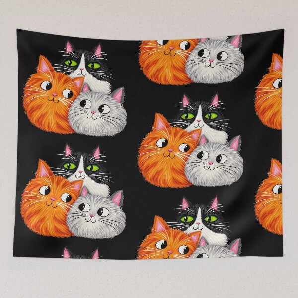 Item preview, 3 Cats Kitties designed and sold by reneeci.