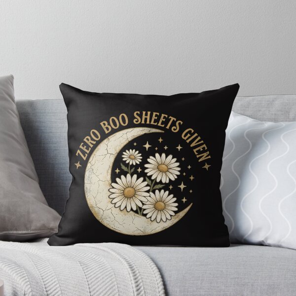 Item preview, Zero Boo Sheets Given Funny Halloween Ghost Retro Vintage Quote designed and sold by w66aboo.