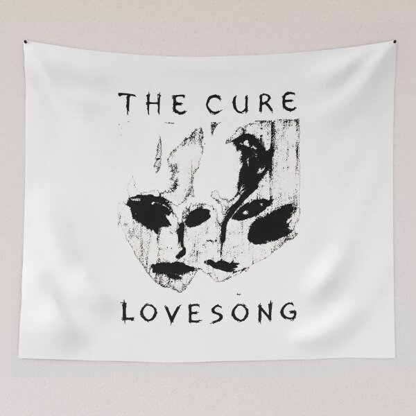 Item preview, The Cures Lovesongs Abstract Faces Goth Rock Band-65 designed and sold by WrightinMatthew.