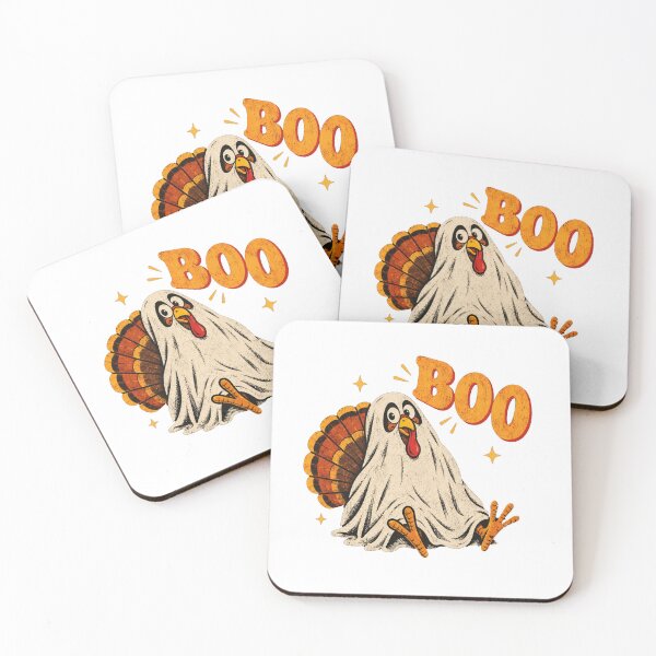 Item preview, Thanksgiving Ghost Turkey BOO  designed and sold by TheEndDesign.