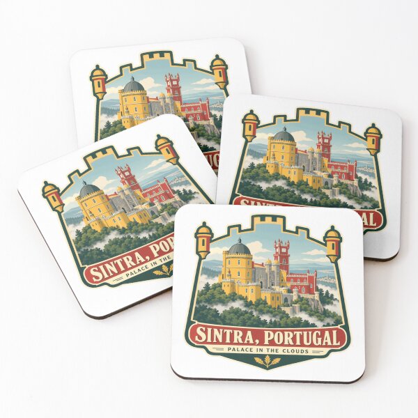 Item preview, Sintra, Portugal Palace In The Clouds Landmark Souvenir designed and sold by Simsimah26Parks.