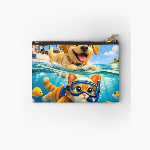 Item preview, Richie & Mika: Ocean Swimming & Snorkeling Fun designed and sold by DreamBig-Shop.
