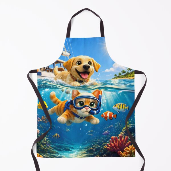 Item preview, Richie & Mika: Ocean Swimming & Snorkeling Fun designed and sold by DreamBig-Shop.