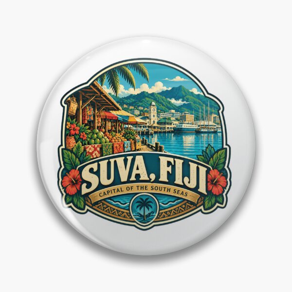 Item preview, Suva, Fiji Capital Of The South Seas Pacific Islands Travel designed and sold by Simsimah26Parks.