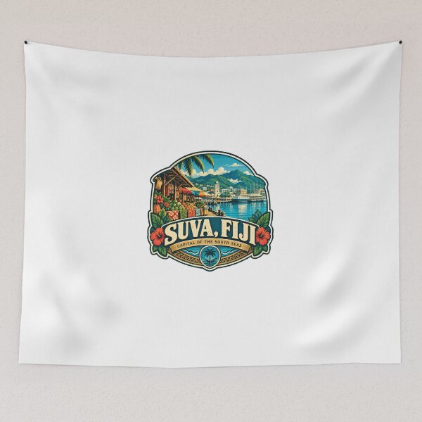 Item preview, Suva, Fiji Capital Of The South Seas Pacific Islands Travel designed and sold by Simsimah26Parks.