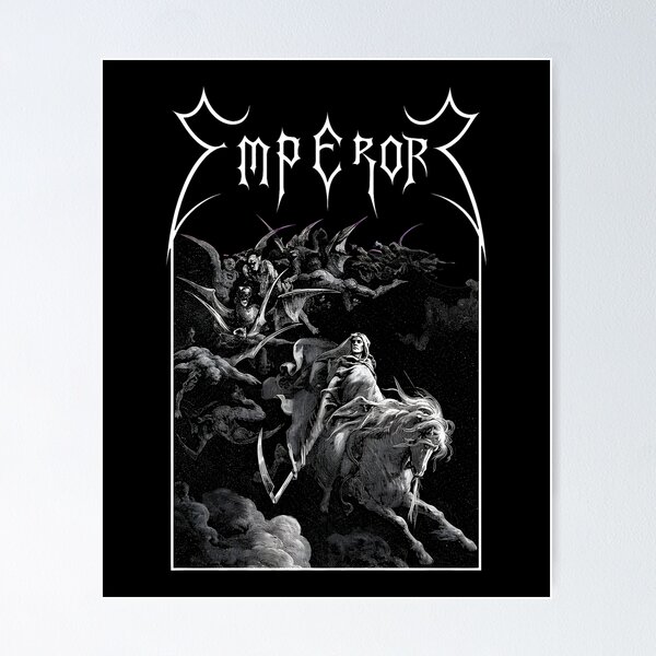 Item preview, EMPERORS Black Metal Band designed and sold by PalasGryzuary.