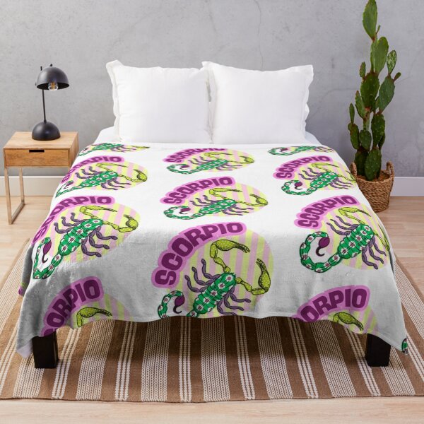 Item preview, Scorpio- green & pink scorpion designed and sold by priyankajustine.