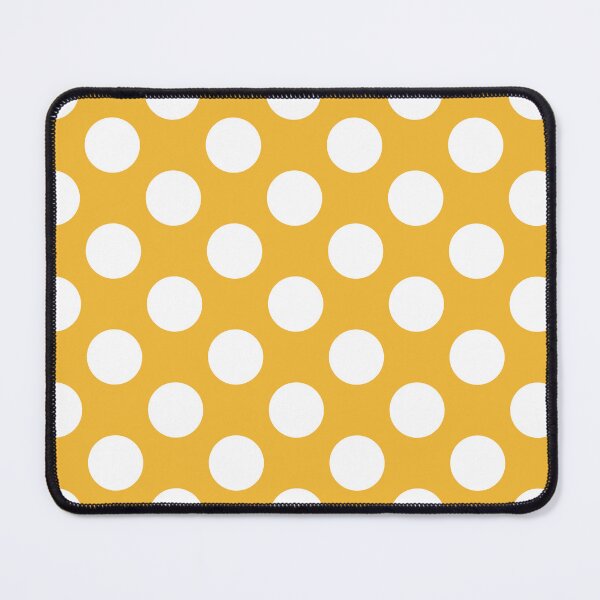 Item preview, Large white polka dots on yellow designed and sold by Nolan6.