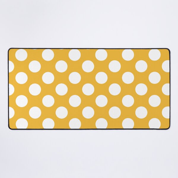 Item preview, Large white polka dots on yellow designed and sold by Nolan6.