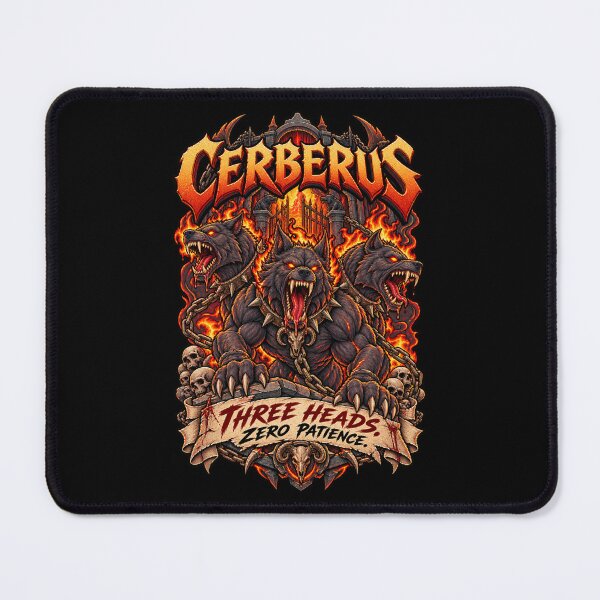 Item preview, Cerberus Three Heads Zero Patience designed and sold by Gabriela Mihai.