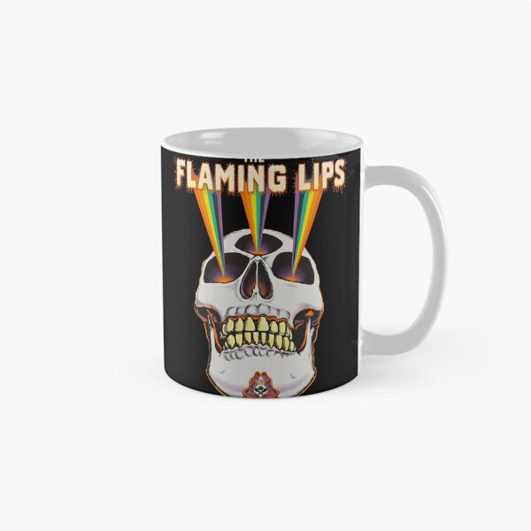 Item preview, The Flamings Lipss Psychedelic Skull Rainbow designed and sold by WrightinMatthew.