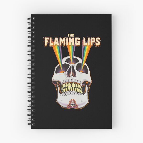 Item preview, The Flamings Lipss Psychedelic Skull Rainbow designed and sold by WrightinMatthew.