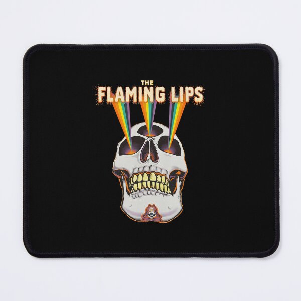 Item preview, The Flamings Lipss Psychedelic Skull Rainbow designed and sold by WrightinMatthew.