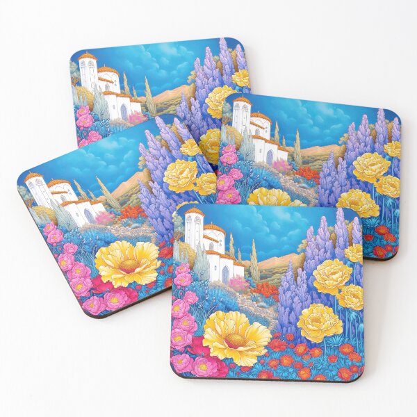 Item preview, Marrakesh Morocco Colorful Gardens With Magnificent Hillside Villa designed and sold by DEC02.