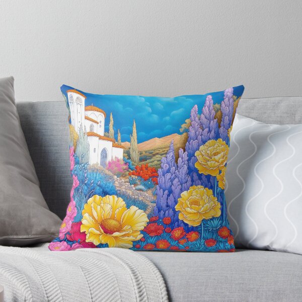 Item preview, Marrakesh Morocco Colorful Gardens With Magnificent Hillside Villa designed and sold by DEC02.