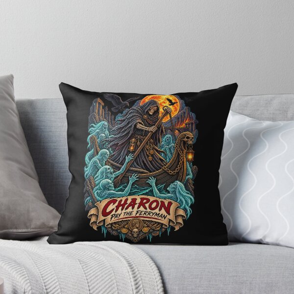 Item preview, Charon Pay the Ferryman Greek Mythology designed and sold by Gabriela Mihai.
