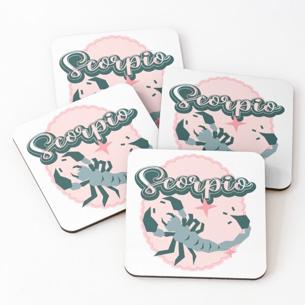 Item preview, Scorpio- blue & pink scorpion  designed and sold by priyankajustine.