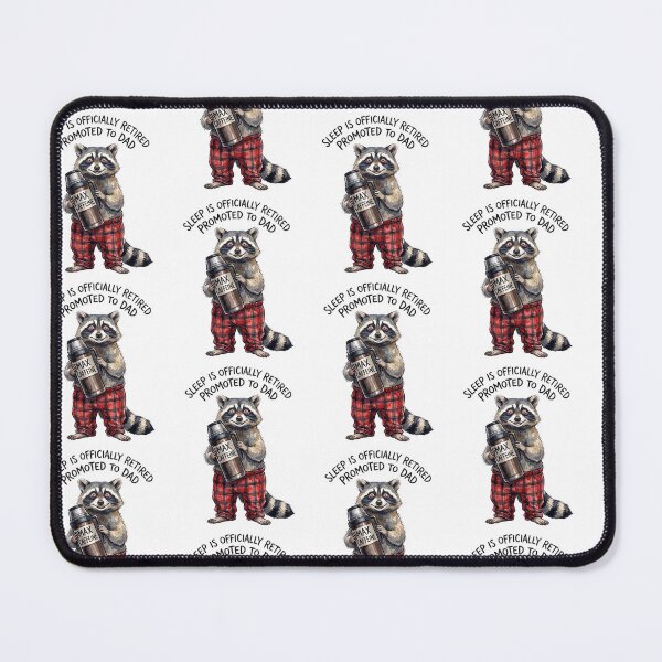 Item preview, New Dad Raccoon Coffee designed and sold by Tiffany Roy.