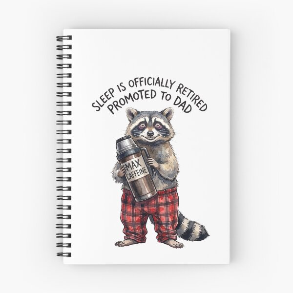 Item preview, New Dad Raccoon Coffee designed and sold by Tiffany Roy.