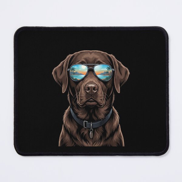 Item preview, Chocolate Labrador Sunglasses Beach Summer designed and sold by Loona97.