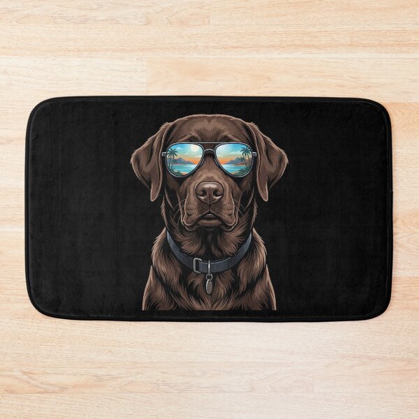 Item preview, Chocolate Labrador Sunglasses Beach Summer designed and sold by Loona97.