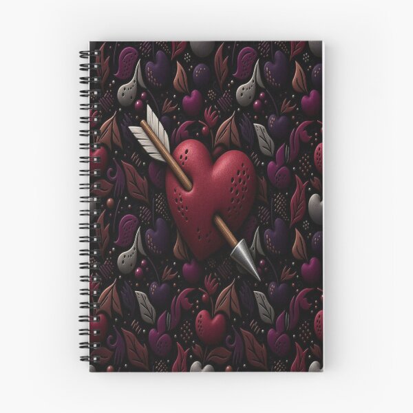 Item preview, 3D Gothic Pierced Heart with Arrow Dark Romance designed and sold by Breezes-of-Ida.