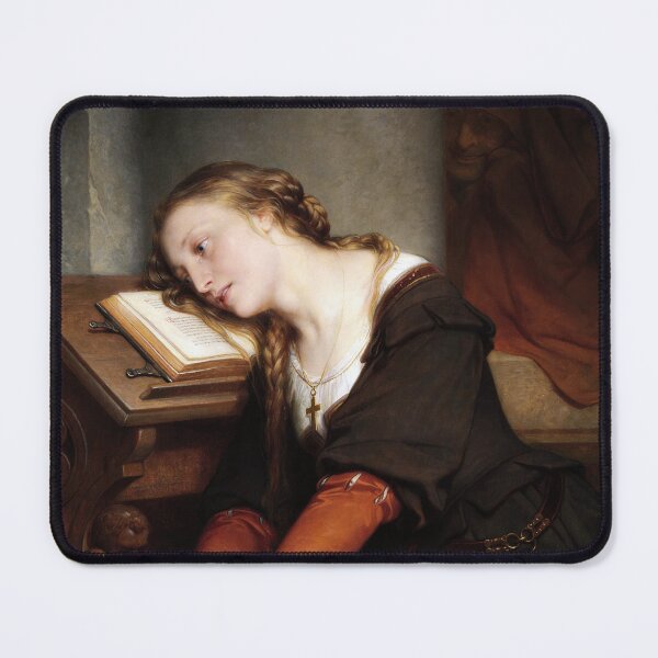 Item preview, Margaret in the Church by Nicaise De Keyser designed and sold by The Breathing Paint.