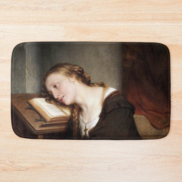 Item preview, Margaret in the Church by Nicaise De Keyser designed and sold by The Breathing Paint.