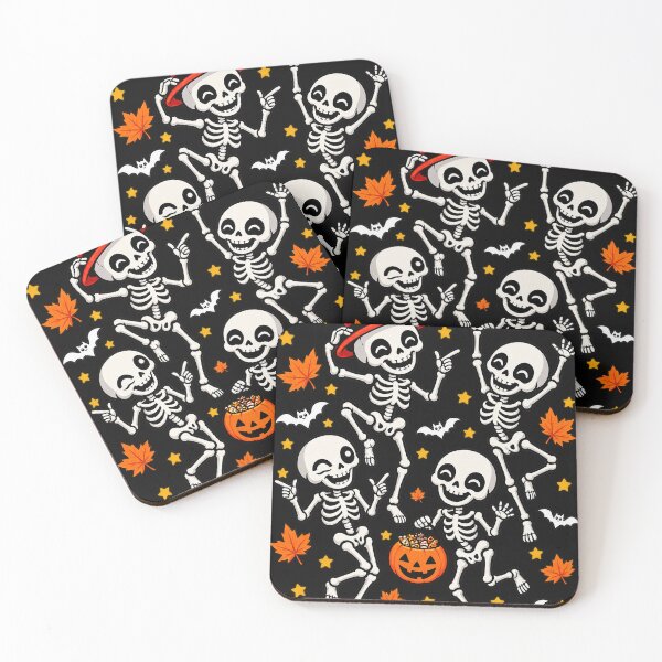 Item preview, Dancing Skeletons Halloween Cute Funny Sweatshirt designed and sold by vinhle-olive.