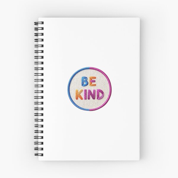 Item preview, Be Kind Embroidered Iron On Patch – Bold Typography Design designed and sold by Peecoo.