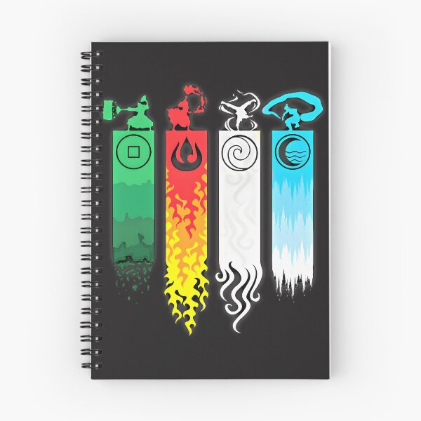 Item preview, Elemental Bending Avatar Inspired Design Featuring Air, Water, Earth, and Fire Powers designed and sold by Mostafa177.
