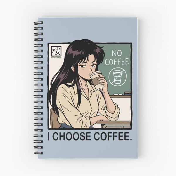 Item preview, School Coffee Ban – Student Drinking Coffee designed and sold by SakuraHaven.