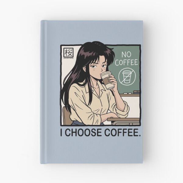 Item preview, School Coffee Ban – Student Drinking Coffee designed and sold by SakuraHaven.