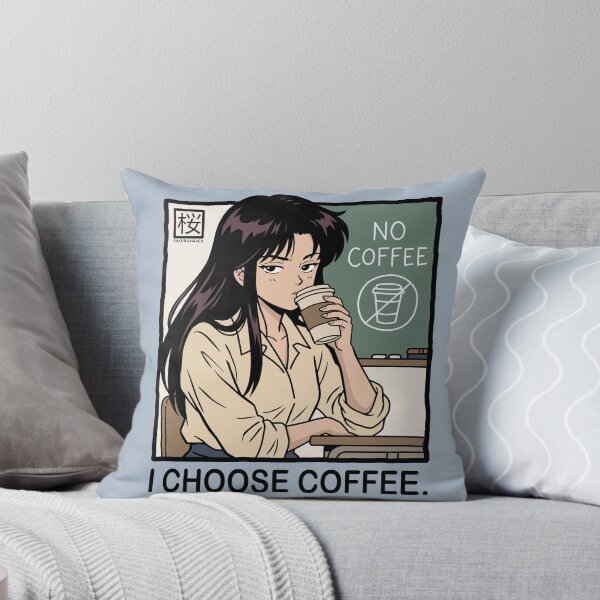 Item preview, School Coffee Ban – Student Drinking Coffee designed and sold by SakuraHaven.