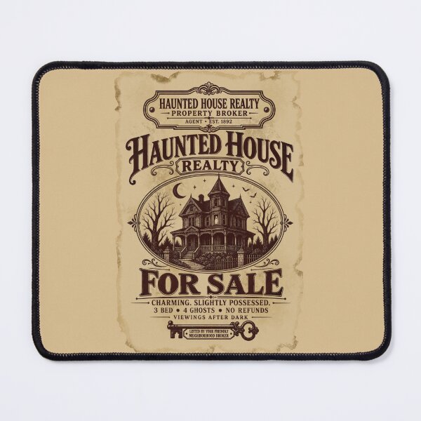 Item preview, Haunted House Realty Agent – Funny Halloween Costume designed and sold by DoodleDooArt.