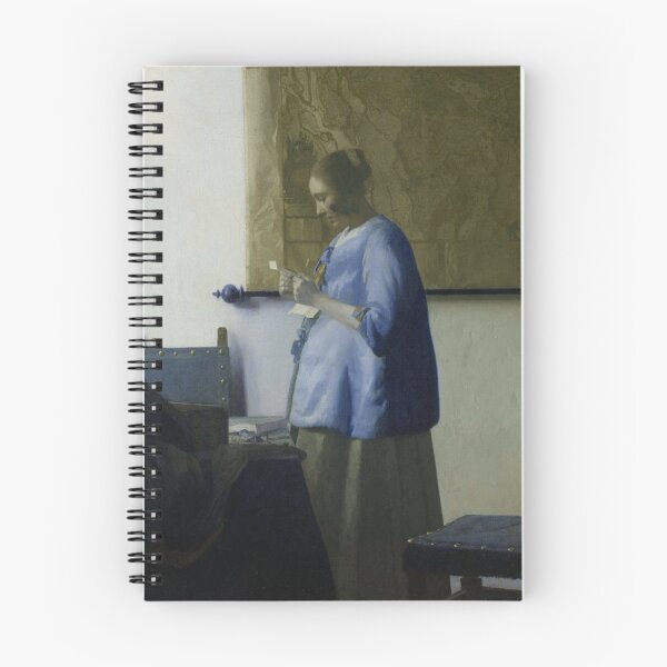 Item preview, Woman in Blue Reading a Letter – Johannes Vermeer designed and sold by Shoupay.