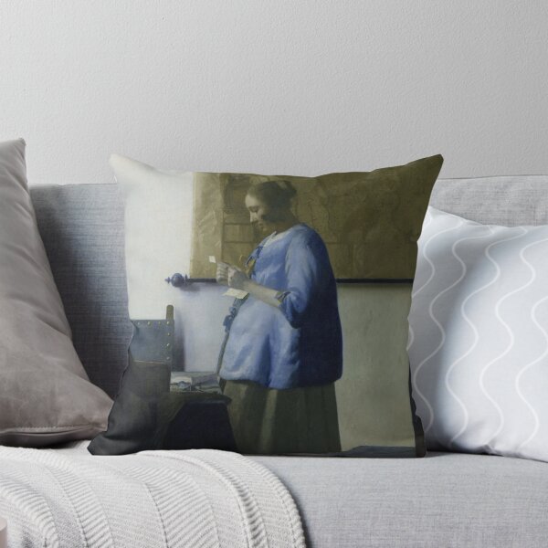 Item preview, Woman in Blue Reading a Letter – Johannes Vermeer designed and sold by Shoupay.