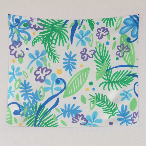 Item preview, Abstract leaves and springtime feelings designed and sold by Antje Wauer.