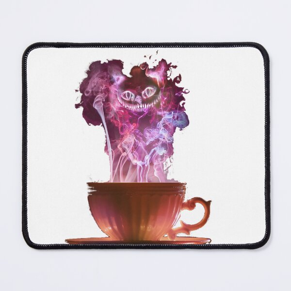 Item preview, Mysterious Cheshire Cat Emerging from Fog Surreal Illustration designed and sold by Mostafa177.