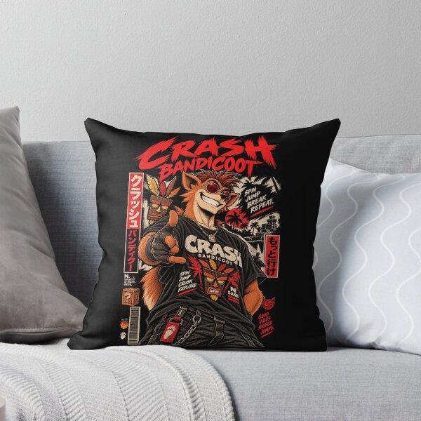 Item preview, Crash Bandicoot Streetwear Mayhem designed and sold by Gabriela Mihai.