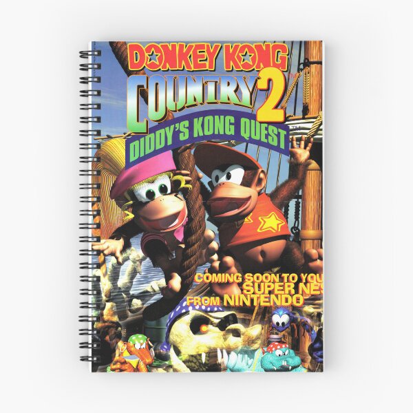 Item preview, Donkey Kong Country 2 game poster designed and sold by colliophoto.
