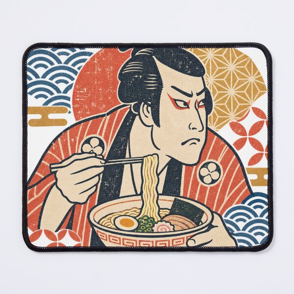 Item preview, Vintage Ukiyo-e Kabuki Ramen – Japanese Art Retro Graphic designed and sold by アミヤジャ.