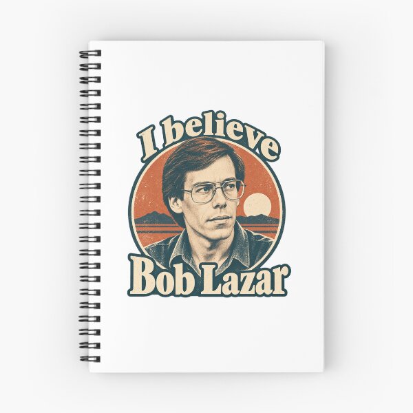 Item preview, I believe Bob Lazar - Retro Screenprint Portrait designed and sold by thefreezoneart.