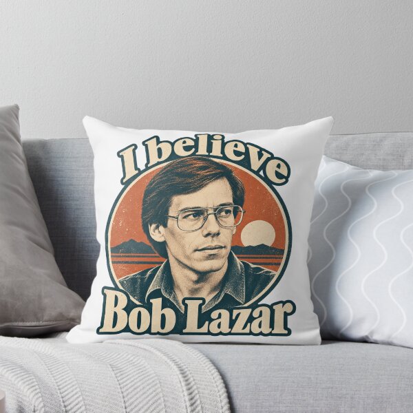Item preview, I believe Bob Lazar - Retro Screenprint Portrait designed and sold by thefreezoneart.