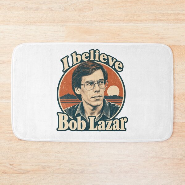 Item preview, I believe Bob Lazar - Retro Screenprint Portrait designed and sold by thefreezoneart.