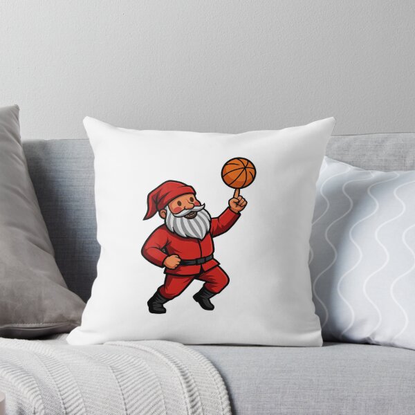 Item preview, Christmas Basketball Santa Shirt – Funny Sports Holiday Tee designed and sold by KERK Art and Design.