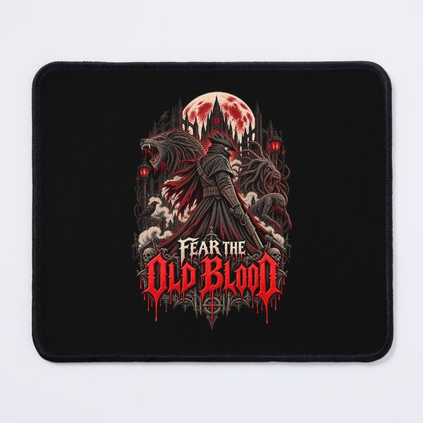 Item preview, Bloodborne Fear the Old Blood Hunter Gothic Horror designed and sold by Pandaburba.