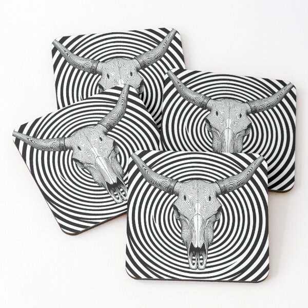 Item preview, Goat skull. Spatial illusion. designed and sold by MagelliShop.