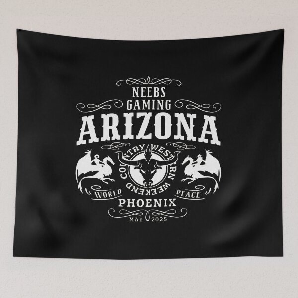 Item preview, Neebs Gaming - Arizona - Country Western Weekend designed and sold by AmeristraliaDs.